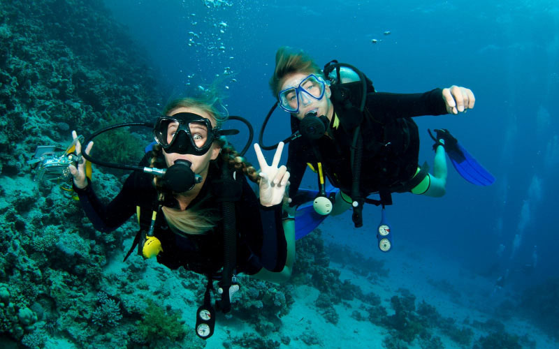 Try scuba
